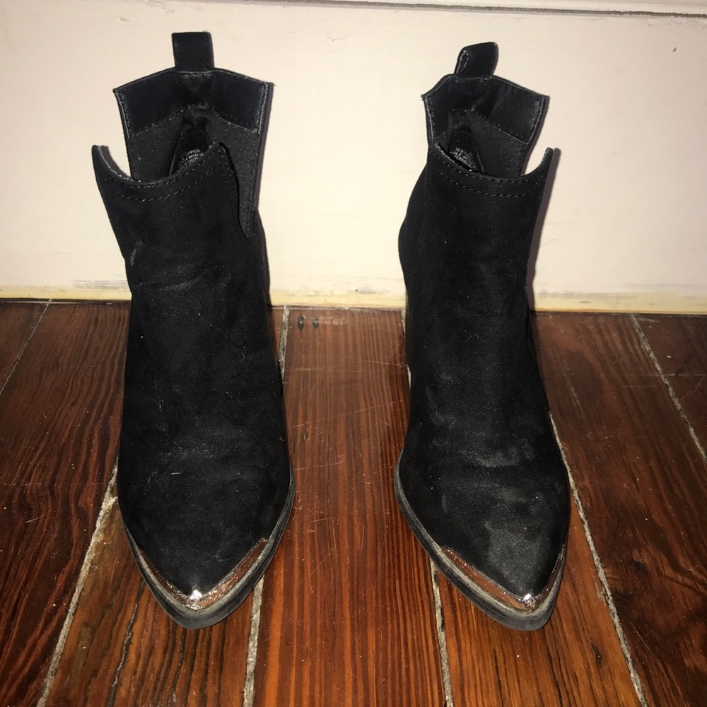 Black booties